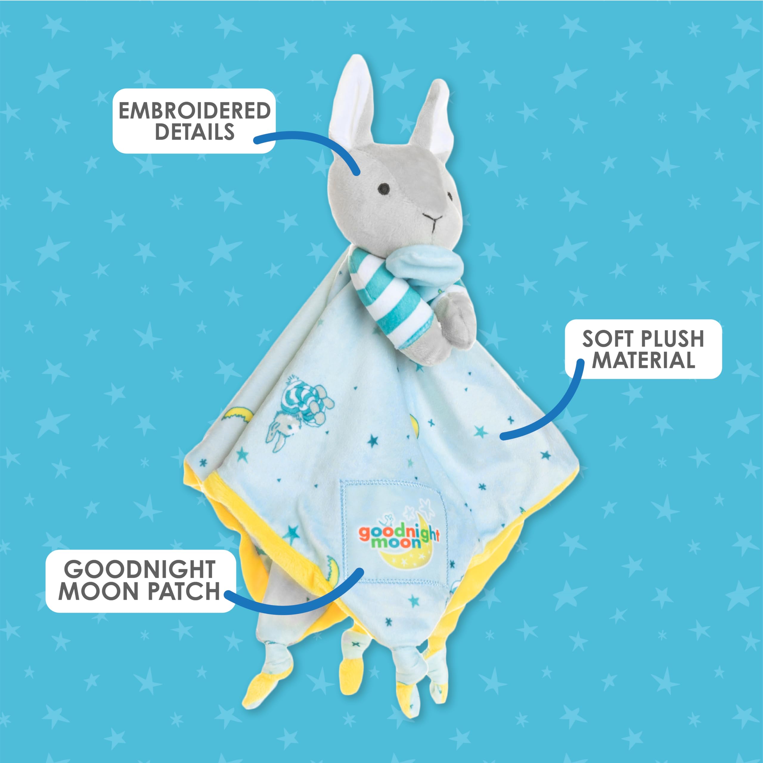 Amazon.com: Goodnight Moon Bunny Plush Stuffed Animal Snuggler
